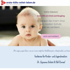 Erste Hilfekurs für Kind und Säugling -25%