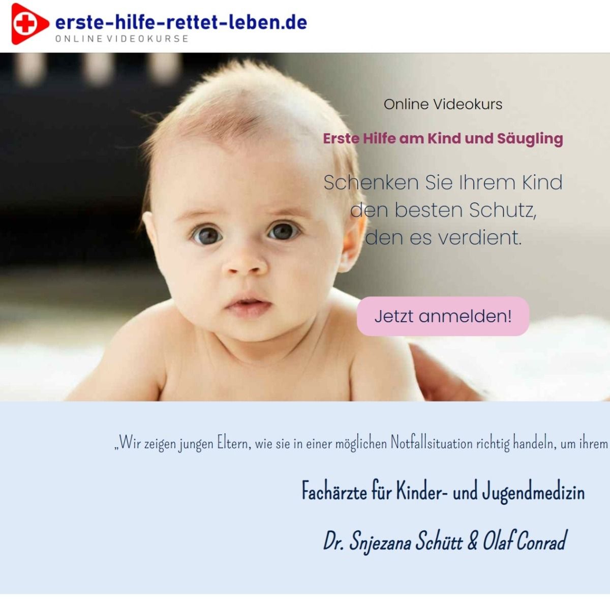 Erste Hilfe Baby-Kurs / Nothelfer/ Kleinkinder