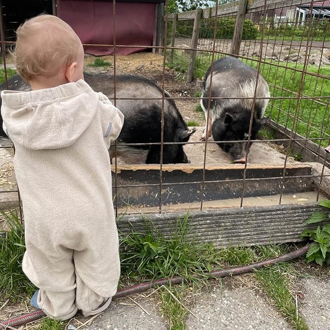 Hoppediz Bio Baumwoll Fleece-Overall Babe 1