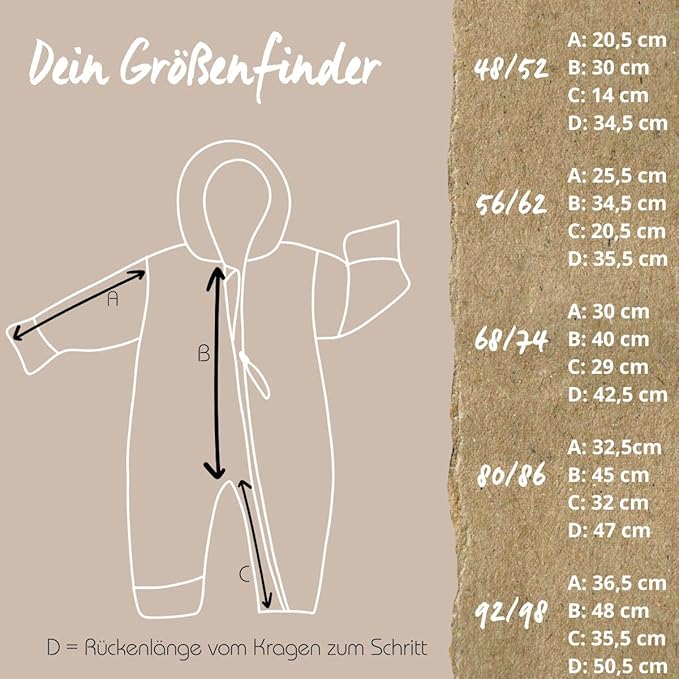 Hoppediz Bio Baumwoll Fleece-Overall Finder