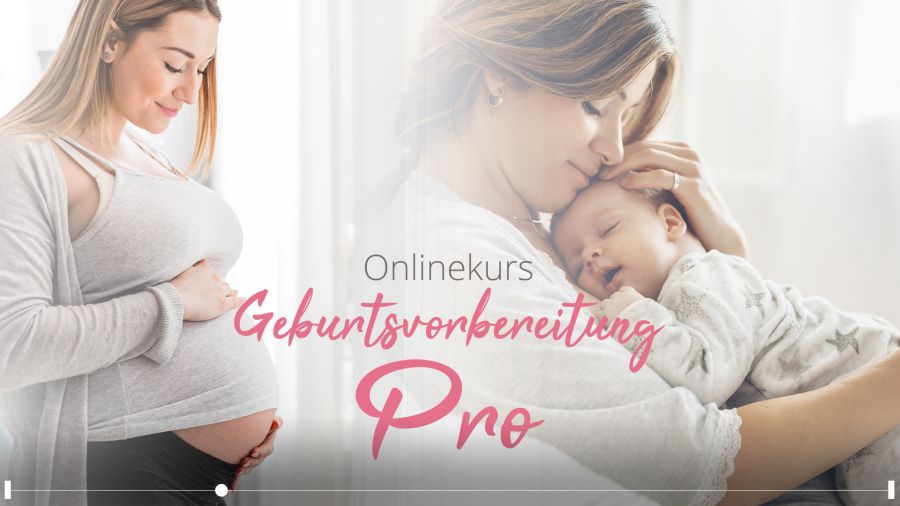 Online Geburtsvorbereitungskurs Pro