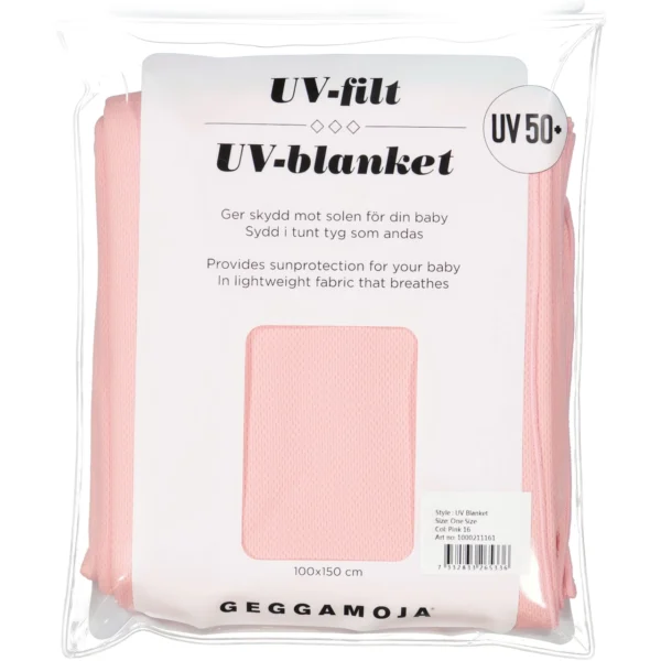 Geggamoja UV-Sonnenshutzdecke Rosa