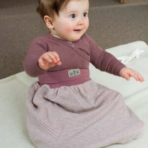 Lilano Merino Baby Strampelsack mit hohem Bündchen