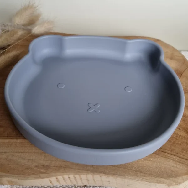 Silikonteller mit Saugnapf Bärchen