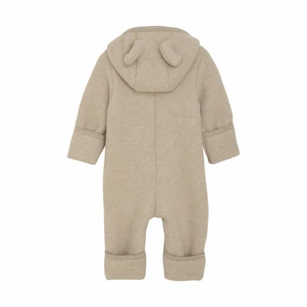 Huttelihut Fleece - Overall Beige Hinten