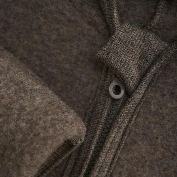 Huttelihut Fleece - Overall Braun Detail