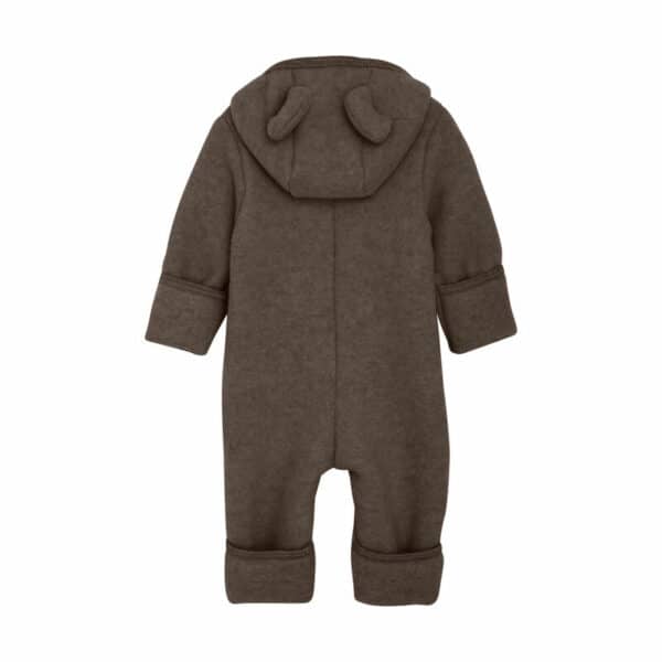 Huttelihut Fleece - Overall Braun Hinten